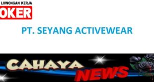 Gaji PT Seyang Activewear dan lowongan kerja Arjawinagun Cirebon