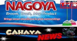 Lowongan kerja dan Gaji PT Benli Indonesia, pabrik alat kebersihan, sapu, pel, sikat serta lap merk NAGOYA