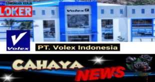 Lowongan kerja dan Gaji PT Volex Indonesia, Pabrik kabel optik Batam